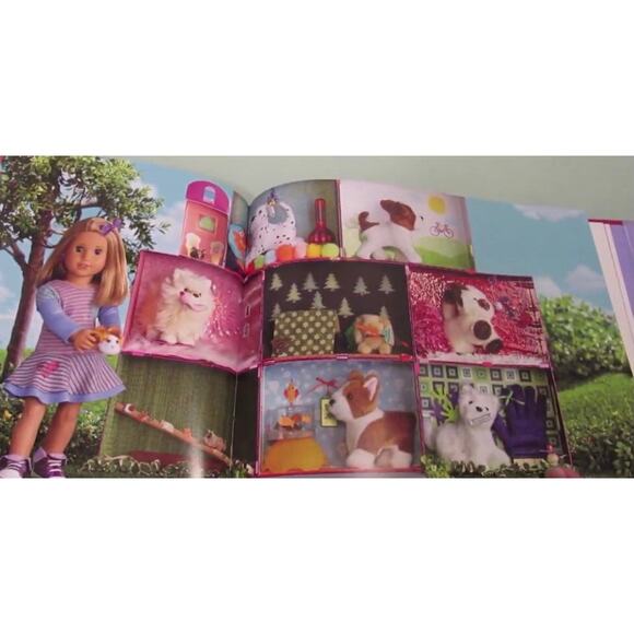 NEW American Girl DOLL PET BOOK 24pc CRAFT & ACTIVITY Set Care & Play Dog Cats - Picture 7 of 12